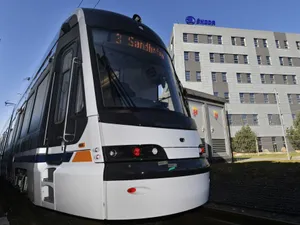 Prezentarea tramvaiului Škoda ForCity Smart 38T - Foto: Profimedia Images