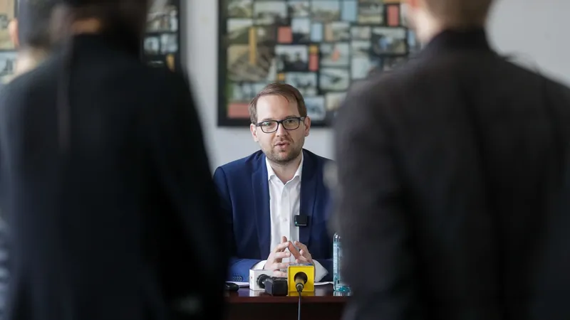 Dominic Fritz, primarul Timișoarei Foto: INQUAM PHOTOS