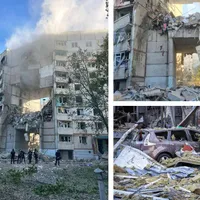 Trei morți și 34 de răniți, după ce Rusia a bombardat un bloc de locuințe din Harkov - Foto:X/ @Nastushichek