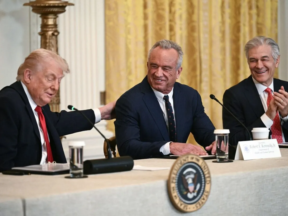 Donald Trump vorbește în cadrul unui eveniment de promovare a investițiilor în sănătatea rurală, la Casa Albă - Foto: Profimedia Images