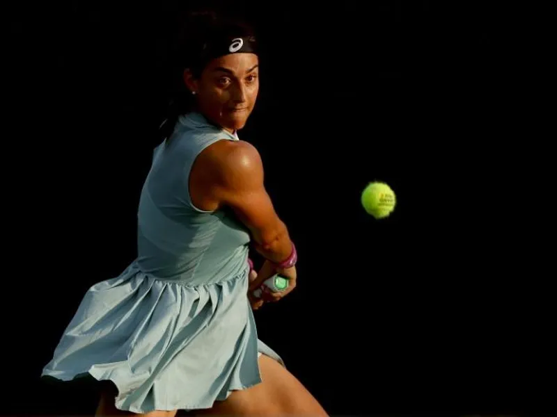 Caroline Garcia a învins-o pe Buzărnescu şi va juca în turul secund la Miami Open cu Simona Halep. / Foto: tv5monde.com