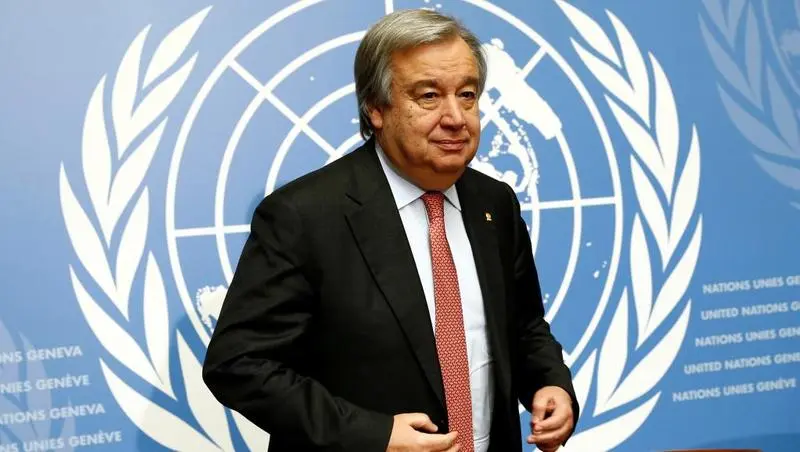 Secretarul general al ONU, Antonio Guterres. / Foto: rfi.ro