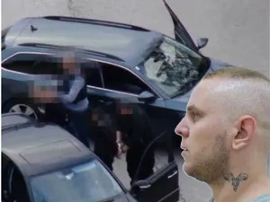 Interlop român căutat în 3 țări, cu o evadare la activ, prins dormind într-o mașină uitată deschisă Foto: politia romana