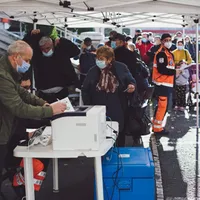 Maraton al vaccinării care durează trei zile, în Cluj/FOTO: Facebook/RoVaccinare