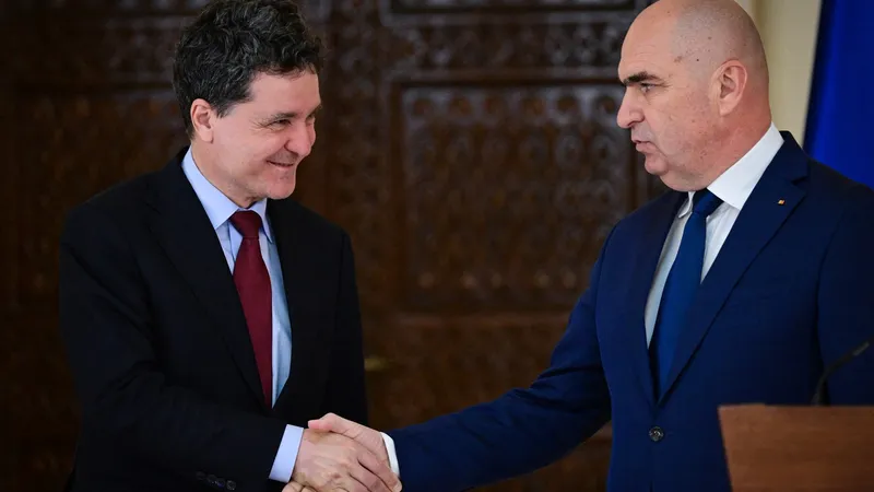 Nicușor Dan i-a chemat pe Ilie Bolojan și pe liderii partidelor de coaliție la Palatul Cotroceni - Foto: Profimedia Images