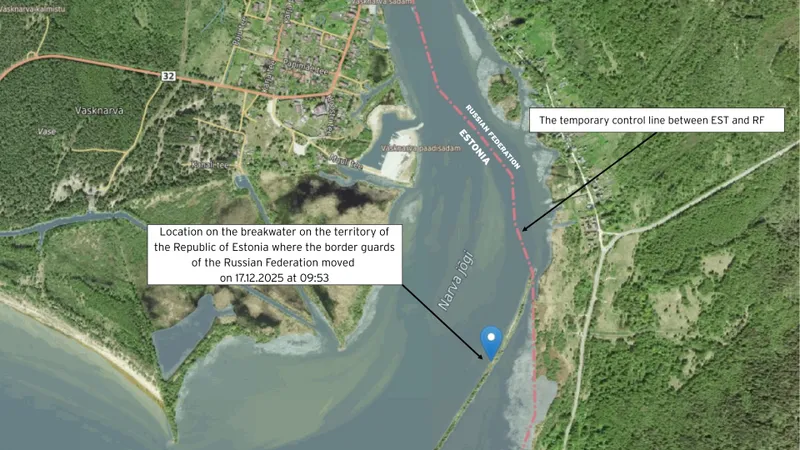 Locul pe unde au intrat rușii