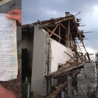 Mesaj pentru oamenii viitorului - Foto: Facebook/Mesager24.ro