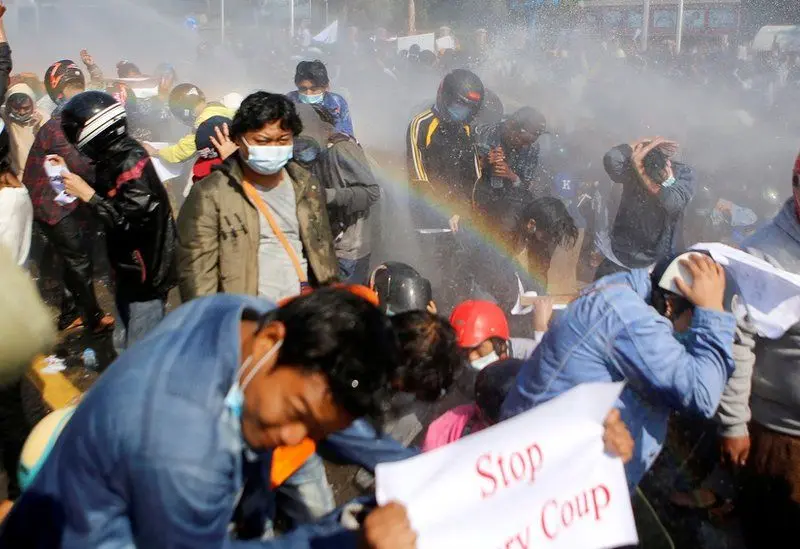 Cinci morţi în cursul unor noi manifestaţii de protest în Myanmar / bbc.com