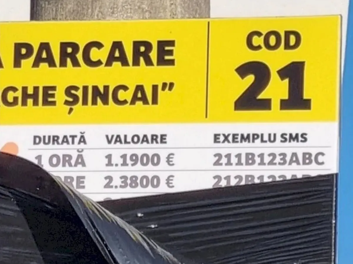 Vii de la Viena în vizită în Sectorul 4 cu mașina? Mai bine iei avionul, decât să plătești parcarea - Foto: Facebook / Ești din Sectorul 4