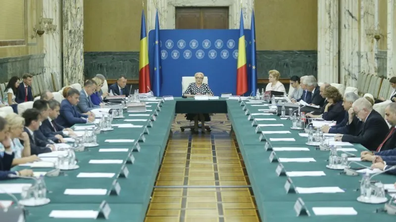 Dăncilă critică reacția policienilor europeni. Foto Inquam Photos