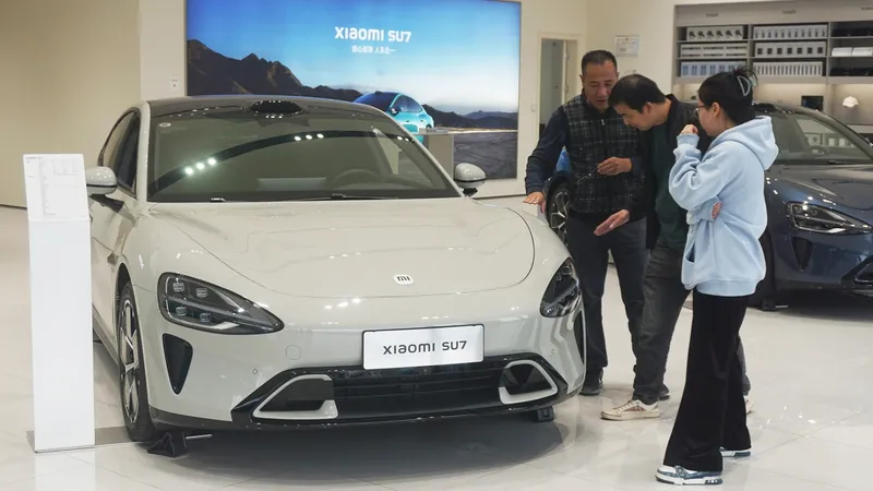 Chinezii de la Xiaomi au dat lovitura cu mașina electrică SU7. Venituri, în creștere cu peste 30% - Foto: Profimedia Images - Imagine cu rol ilustrativ