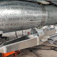 Ce mesaj dur a scris un pilot rus pe bomba pe care urma să o arunce peste Ucraina? Era pentru Putin! - Foto: Twitter