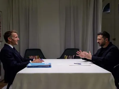 Zelenski și Macron Foto: News.ro