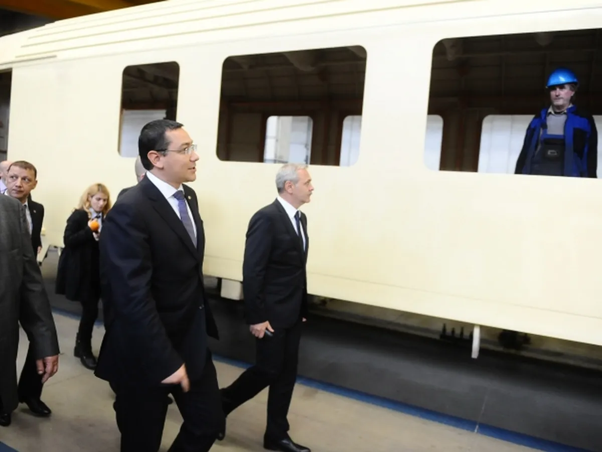 Cum a sabotat Ponta dezvoltarea infrastructurii feroviare a României prin MPGT: 40% din șine, tăiate - Foto: gov.ro
