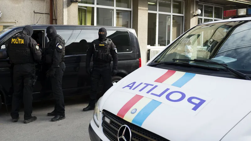 Noi percheziții în Dosarul Tate: Mascații au descins în 8 locații deținute de alți proxeneți. / Foto: Inquam Photos / Cornel Putan