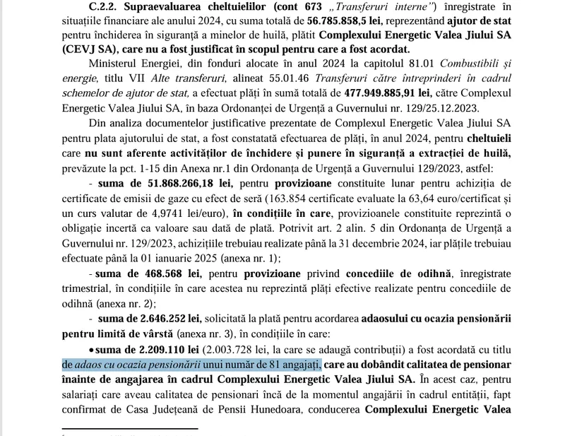 Raport Curtea de Conturi - Foto: Arhiva
