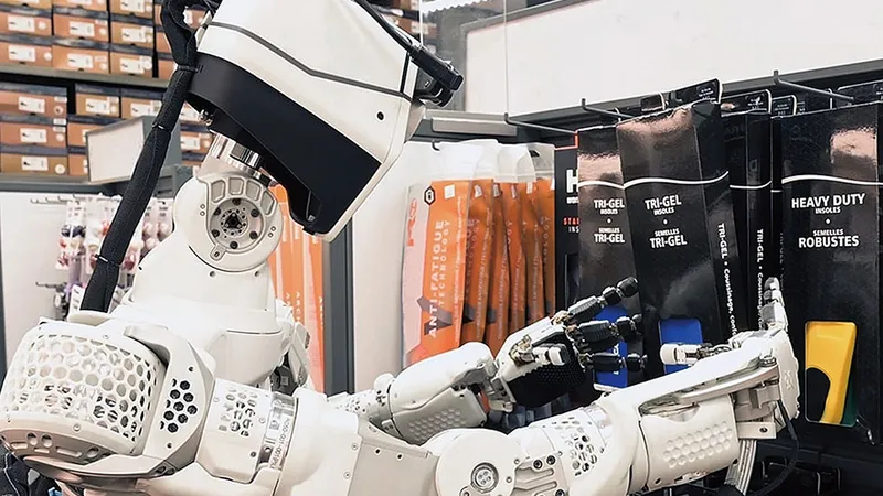 Roboți umanoizi Sanctuary Phoenix, care învață task-uri în 24de ore, la Magna