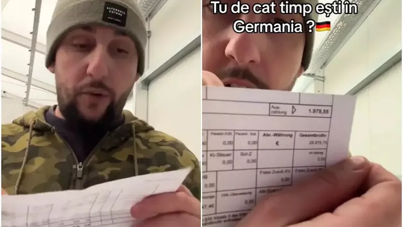 Ce salariu are un român din Germania după 6 ani de muncă? ”E corectă viața asta? Mă întorc acasă” - capturi Tik Tok