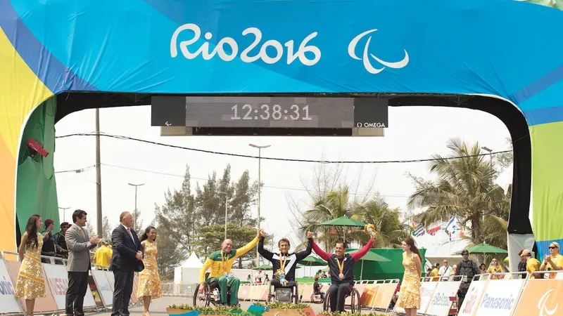 Echipa de handbike a Italiei a câştigat proba de ştafetă la Jocurile  Paralimpice de la Rio 2016