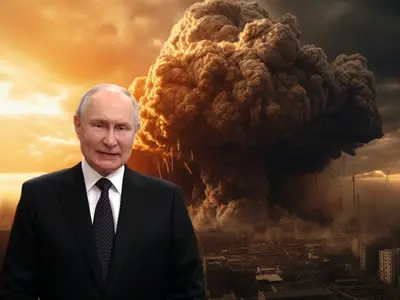 Delir total în direct la TV în Rusia. 33% dintre ruși îi cer lui Putin să atace nuclear Ucraina - Foto: Profimedia images