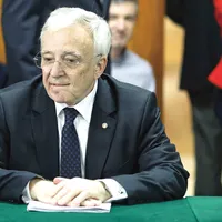 Isărescu se teme că rămâne cu pensia de 3.000 €/ și pierde salariul de 15.000 €/lună ca șef al BNR /Foto: INQUAM PHOTOS/ Octav Ganea
