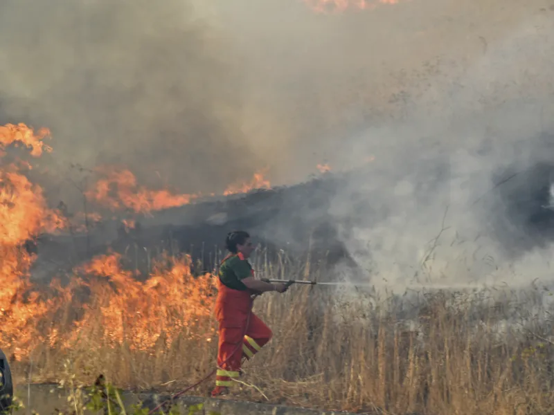 Italia, pârjolită în continuare de incendii violente de vegetație. / Foto: news.cgtn.com