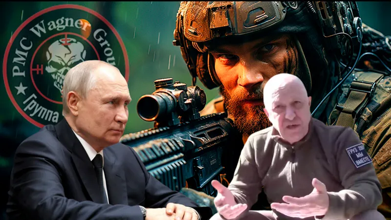 Vladimir Putin și Prigojin - Foto: Profimedia Images