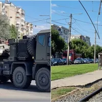 Un convoi militar „a reușit” să rupă rețeaua electrică a tramvaielor, în Arad. Traficul, paralizat - Foto: Colaj/ Imagine cu caracter ilustrativ
