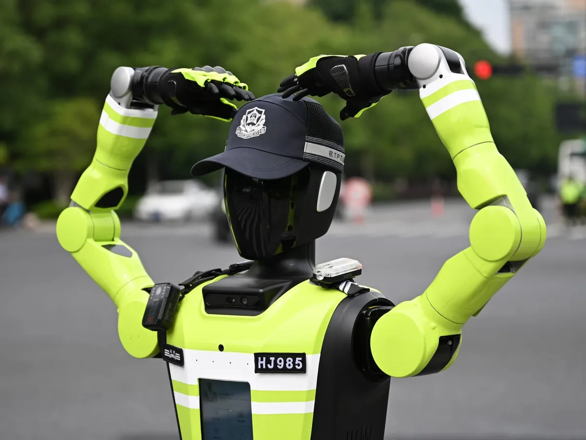 Robot politist- Foto: Profimedia Images