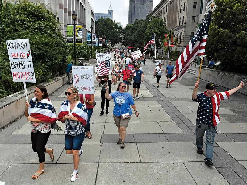 Antivacciniști din Raleigh, Carolina de Nord