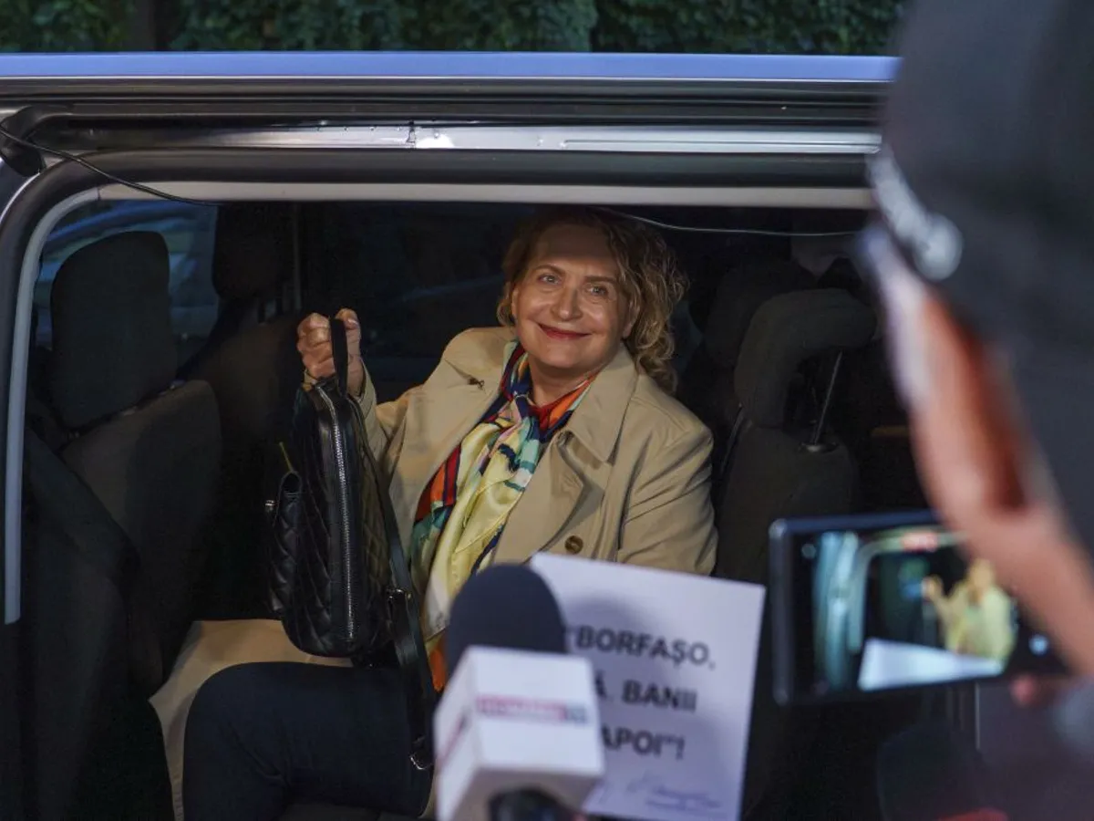 Florentina Ioniţă este adusă la DNA, pentru audieri - Foto: INQUAM PHOTOS/Pană Tudor