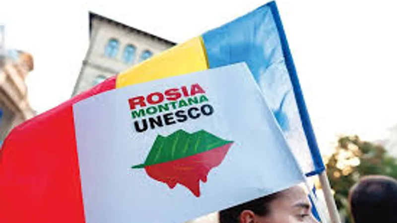Roșia Montană a fost înscrisă în Patrimoniul UNESCO. Nu se mai poate face minerit în zonă. Foto: INQUAM PHOTOS/ Liviu Florin Albei
