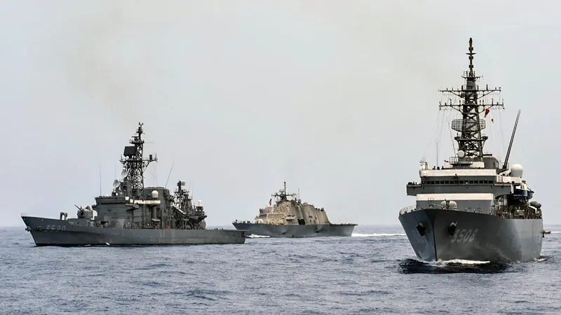 Japonia și SUA patrulează Marea Chinei de Est pentru a „apăra ordinea internațională” - Foto: Profimedia Images (imagine cu caracter ilustrativ)