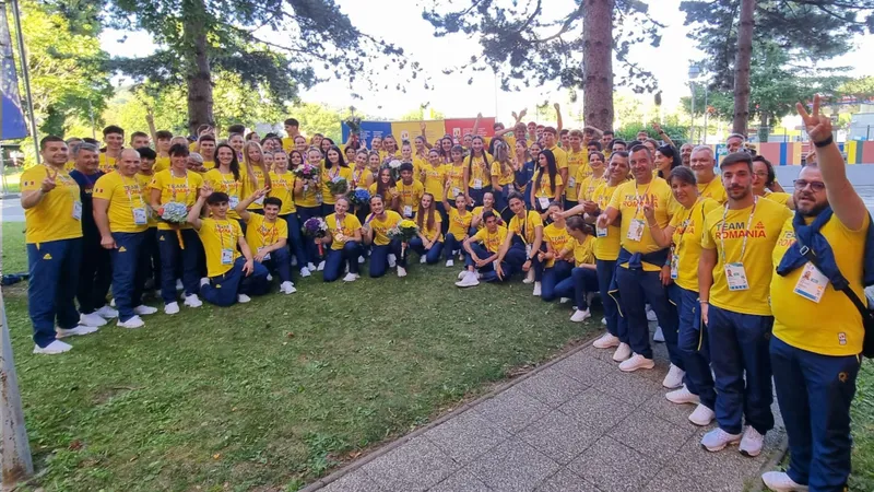 Rezultat memorabil pentru România, la FOTE 2023. Locul 4 la medalii: Aur - 9, Argint - 6, Bronz - 5 - Foto: Facebookk/Comitetul Olimpic și Sportiv Român