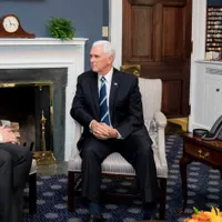 Juri Ratas, premierul Estoniei si Mike Pence, vicepresedintele SUA /Foto: Guvernul Estoniei
