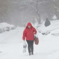 Serbia, sub cod roşu şi portocaliu de ninsori și vânt/foto: time magazine