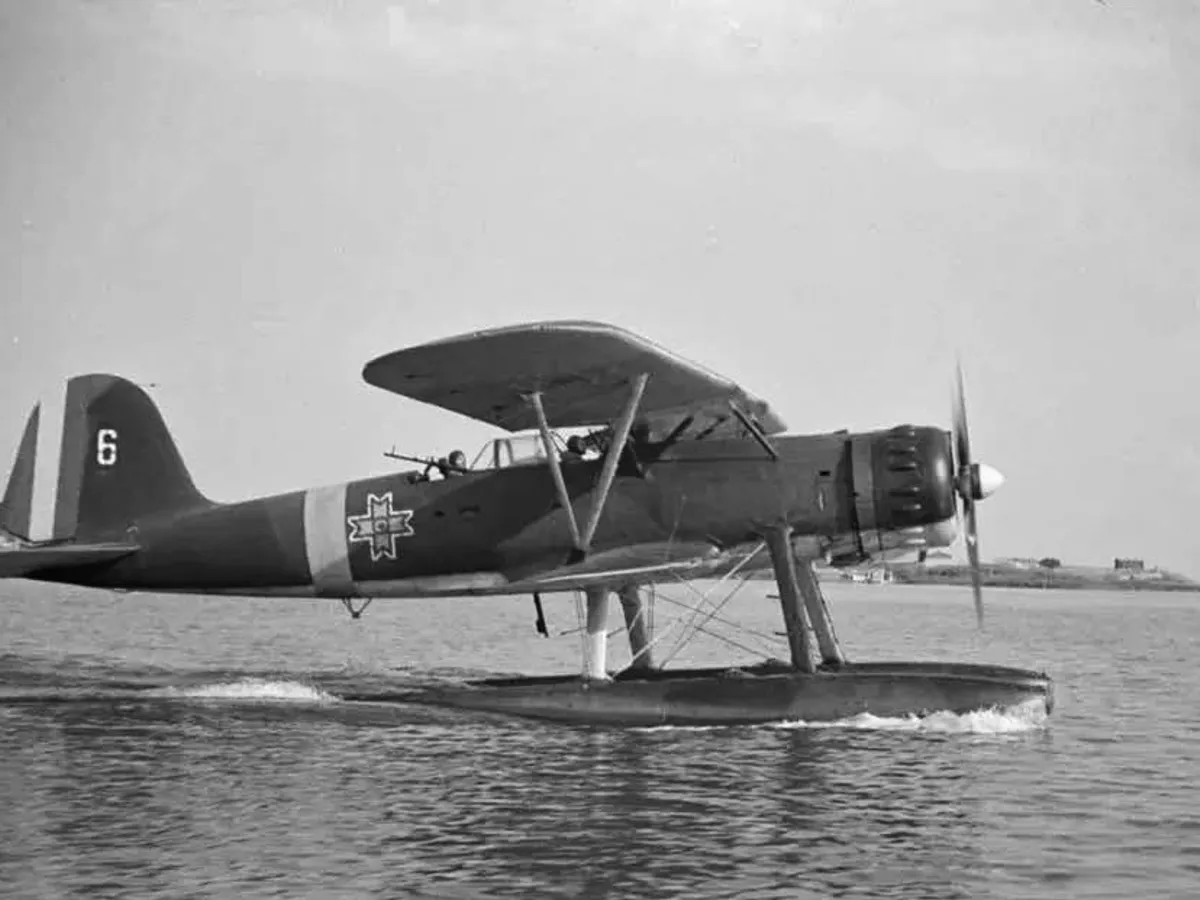 Hidroavion Heinkel He 114 - Foto: Facebook / Vocea Dobrogei