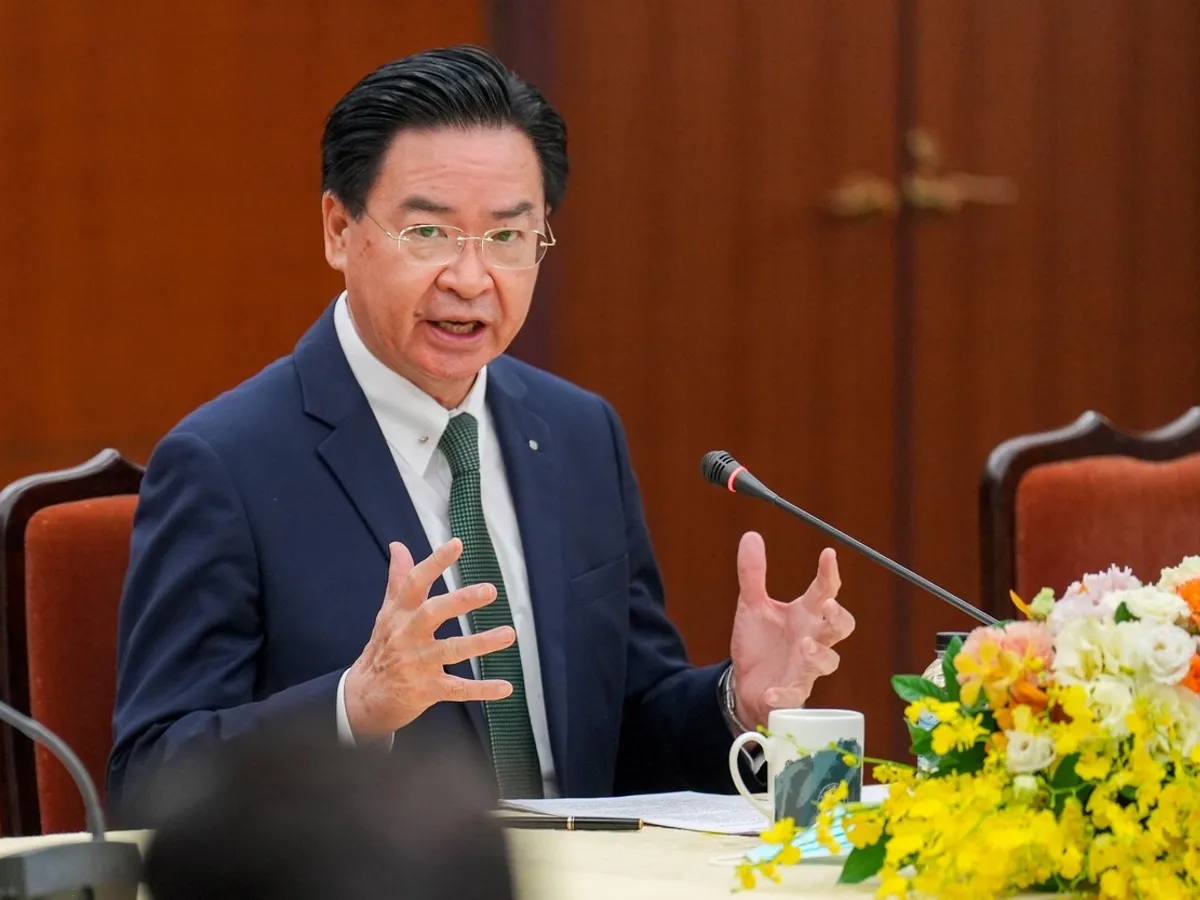 Ministrul de externe al Taiwanului, Joseph Wu - Foto: Profimedia Images