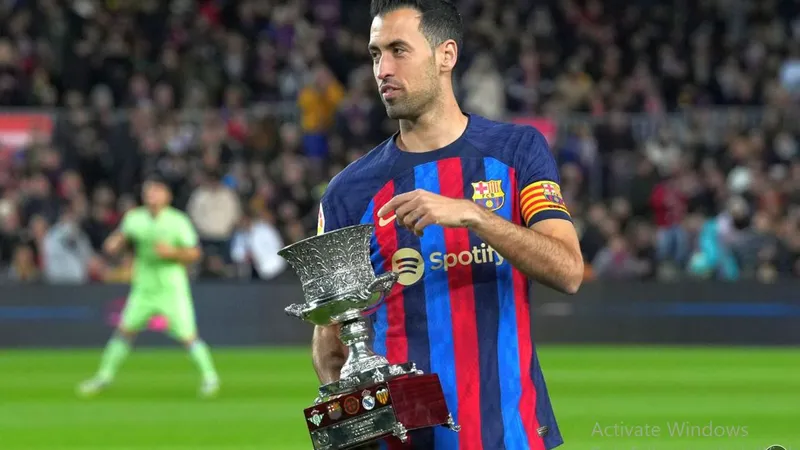 Sergio Busquets. Foto: (Poză cu rol ilustrativ. Foto: Gsp)