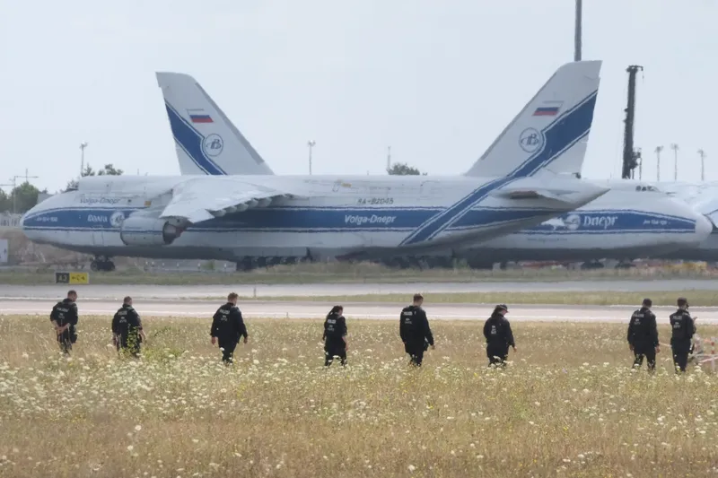Incidentul cu drone de pe aeroportul din Leipzig - Foto: Profimedia Images