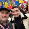 Jereb Mihai Florin, alias Make, alături de George Simion de 1 Decembrie la Alba Iulia. Sursă foto: Facebook