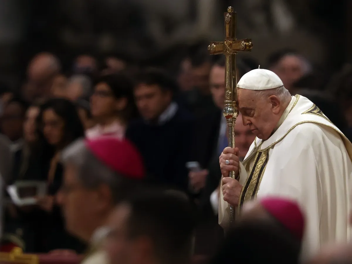 Testamentul Papei Francisc, înainte de drumul spre Ceruri: „Mormântul meu să fie în pământ, simplu" - Foto: Profimedia images