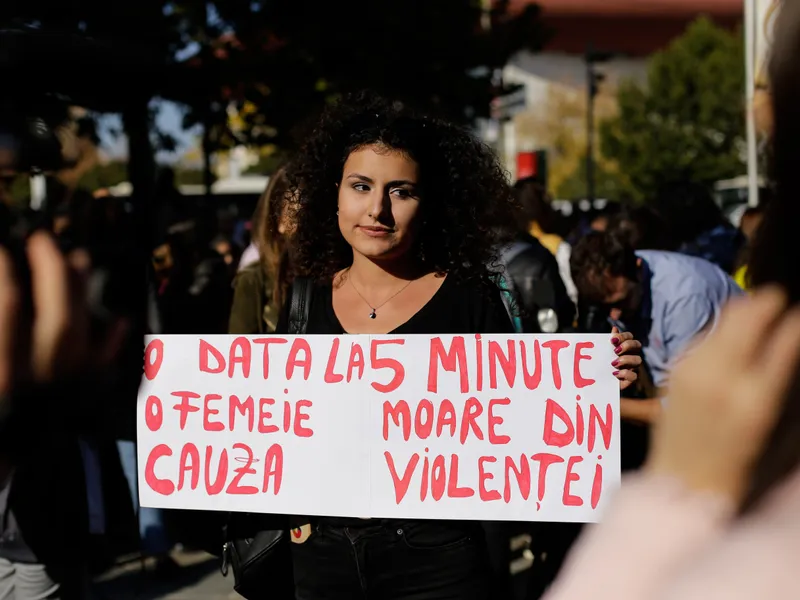 61.000 de cazuri de violență domestică au fost înregistrate în prima jumătate a anului - FOTO: Inquam Photos / George Călin