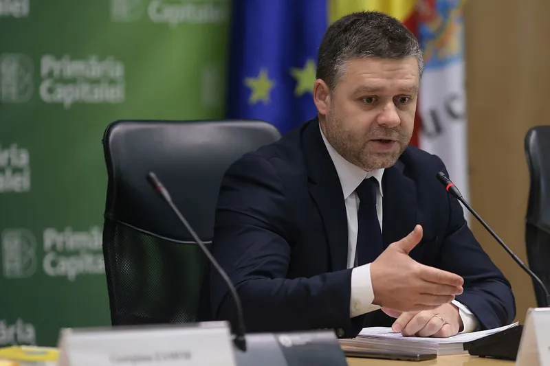 Ciprian Ciucu, primarul general al Capitalei - Foto: INQUAM PHOTOS/George Călin