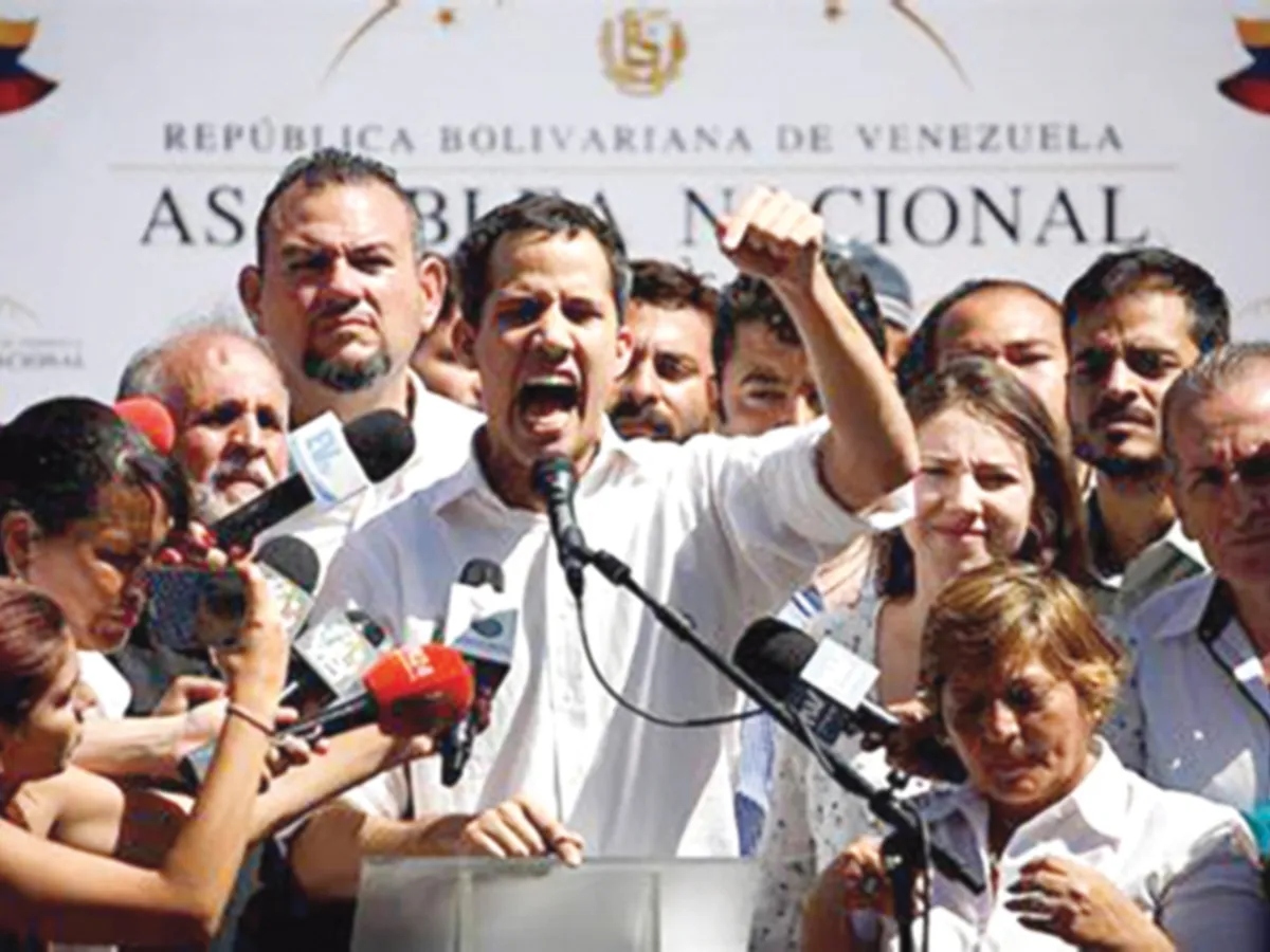 Liderul opoziției din Venezuela, Juan Guaido