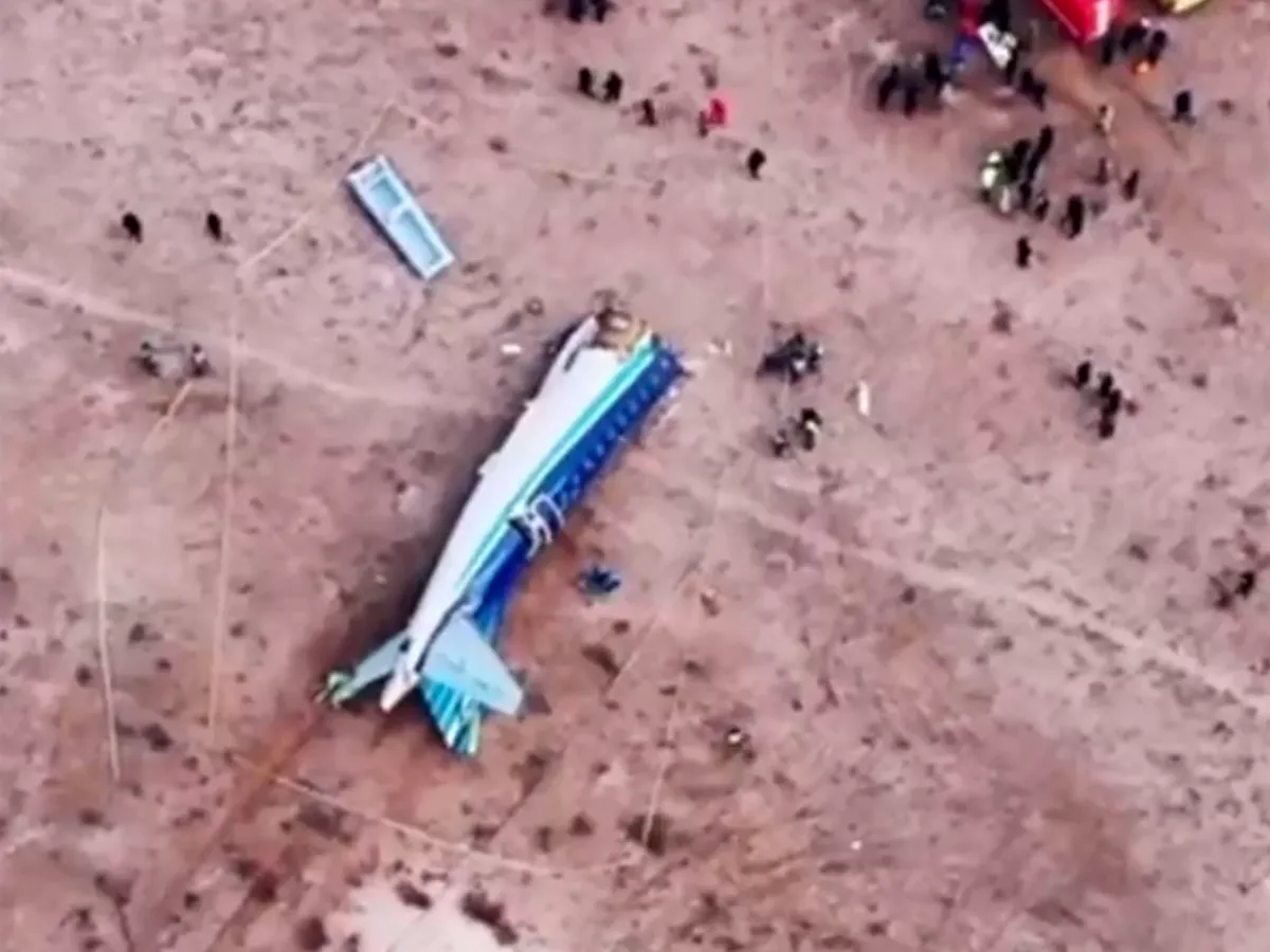 Din avion nu a mai rămas mare lucru