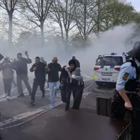 Violenţe la o manifestaţie propalestiniană din Danemarca: trei persoane au fost reținute. / Foto: nord.news