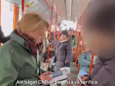 VIDEO Noile cărți de identitate electronice împiedică sancționarea celor prinși fără bilet de controlorii STB