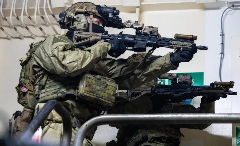 Comando al Marinei Regale, misiuni de abordare în estul Mării Baltice - Foto: Profimedia Images