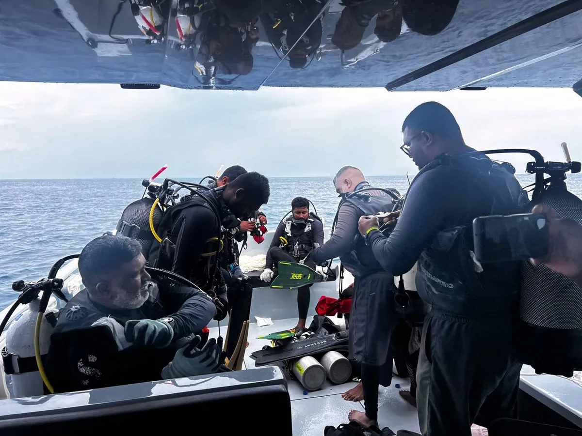 Trupurile scafandrilor morți într-o peșteră din Maldive au fost găsite